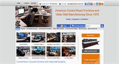 Desktop Screenshot of controlroomsusa.com